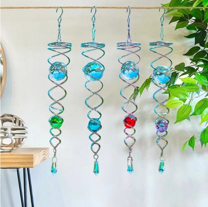 ✨Handmade Mystic Crystal Spiral: Purify Energy & Attract Good Luck