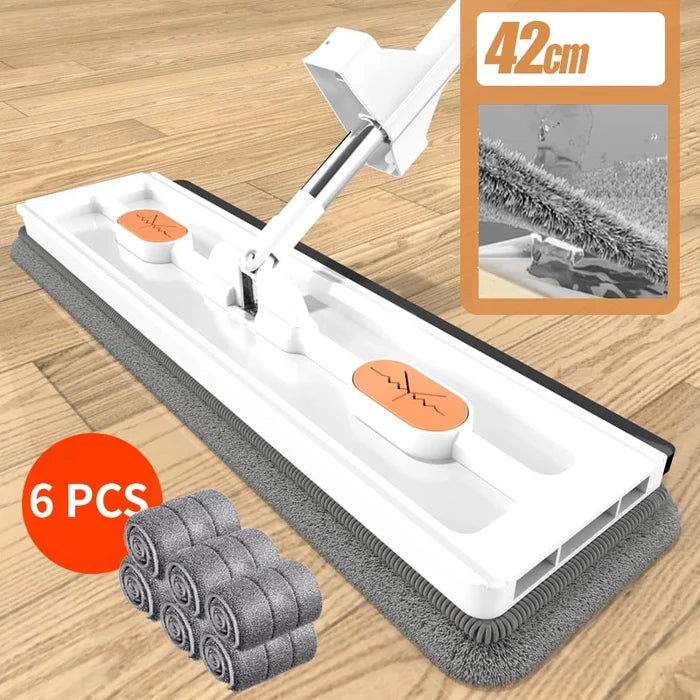 🔥Last Day Buy 1 Get 2 Free - Newly Upgraded Hand-wash-free Large Flat Mop