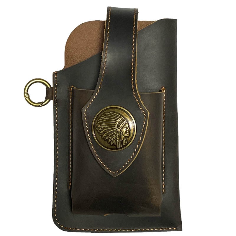 Multifunctional Leather Mobile Phone Bag