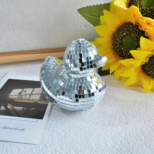 ✨🦆Charming Disco Mirror Duck