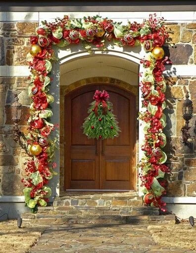 🎄Handmade Christmas Tree Wreath for Front Door🎅