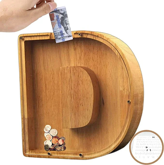 🎄Christmas gift Piggy Bank-Wood Gift For Kids