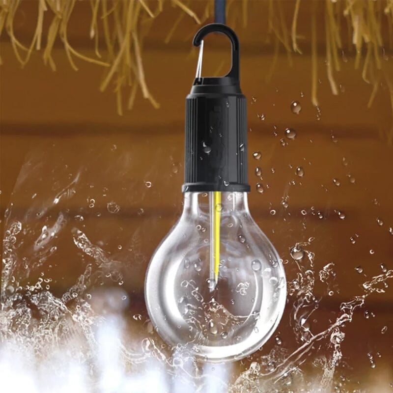 💡 New Outdoor Camping Hanging Type-C Charging Retro Bulb Light💡