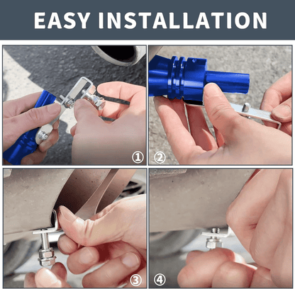 🏎️💨 TURBO SOUND WHISTLE MUFFLER EXHAUST