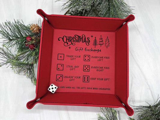 🎲Christmas Dice Tray for Gift Exchange Games🎁