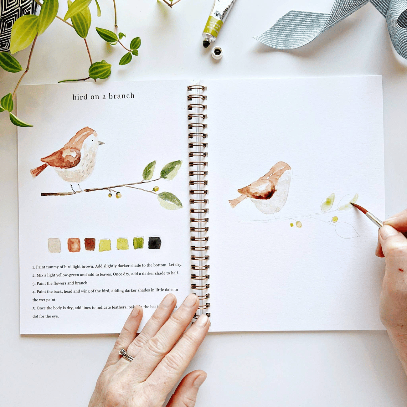 🔥LAST DAY 60% OFF - 💕Watercolor Workbook 🖼️Beginner-Friendly