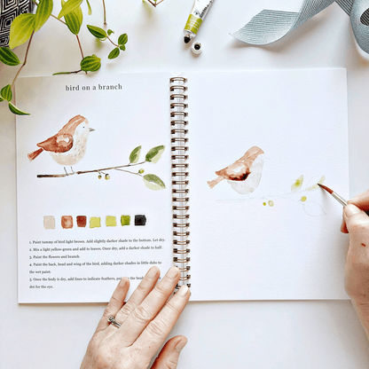 🔥LAST DAY 60% OFF - 💕Watercolor Workbook 🖼️Beginner-Friendly