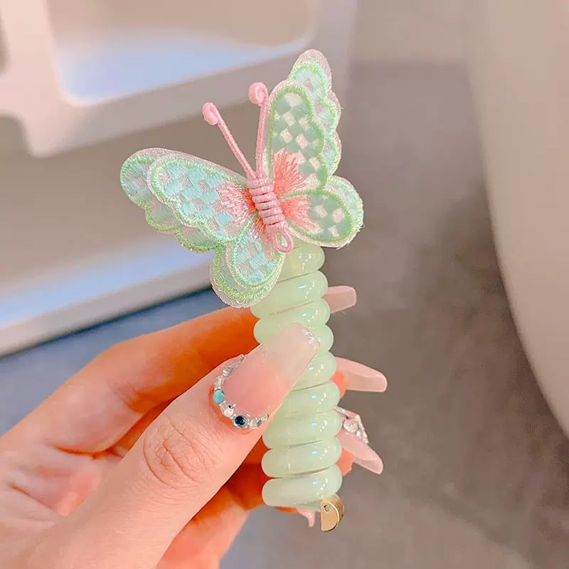 🎀Butterfly Telephone Wire Hair Bands