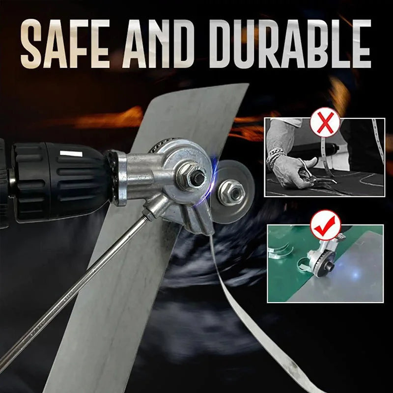 New Hand Electric Drill Attachment Plate Metal Cutter