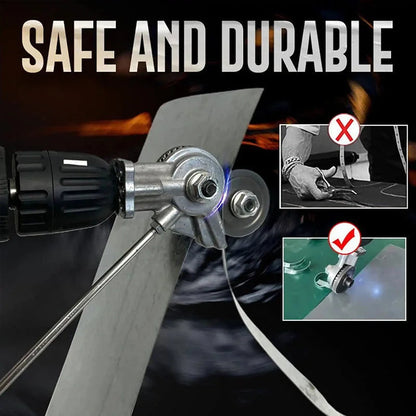 New Hand Electric Drill Attachment Plate Metal Cutter