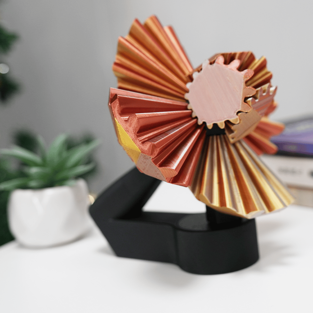 🔥3D Printed Electric Rotating Gear Ball