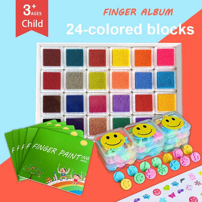 🎨Gifts for Children🎁Funny Finger Painting Kit
