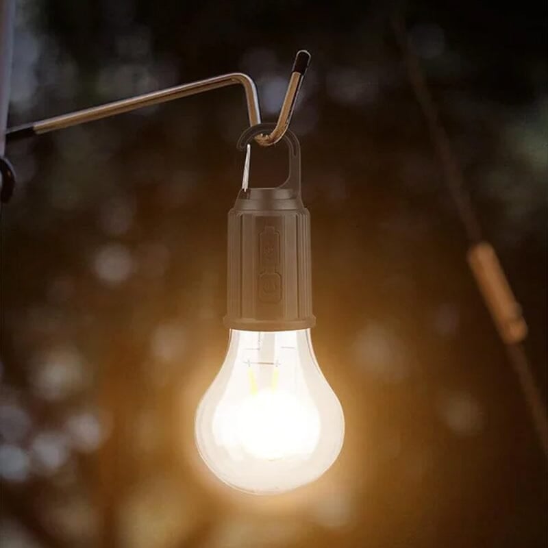 💡 New Outdoor Camping Hanging Type-C Charging Retro Bulb Light💡