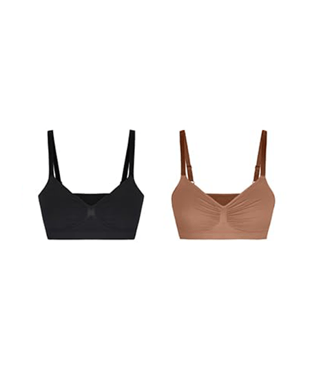 🔥Last day 60% OFF - 💖Women's Wireless Sculpt Bra Comfort Bralettes No Underwire Unlined Cami Bra