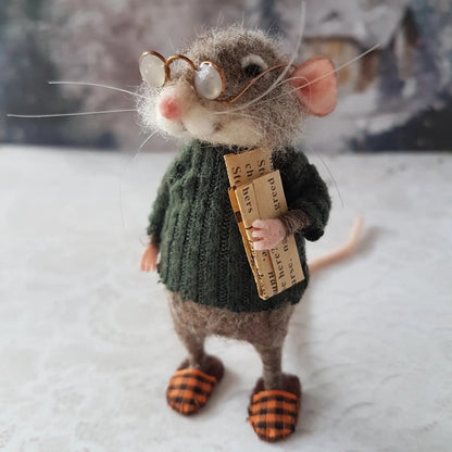 ⏰Limited Edition Hot Sale 49% Off - Handmade Cute Needle Felted Mouse