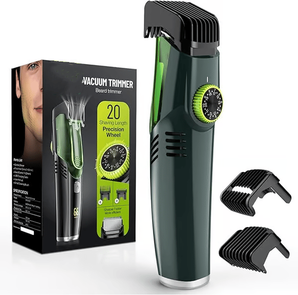 ✨Early Spring 49% OFF🔥Vacuum Beard Trimmer for Men