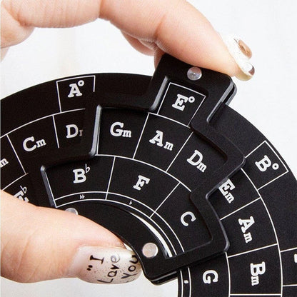 🎶Guitar Music Theory Disc Circle Of Fifths