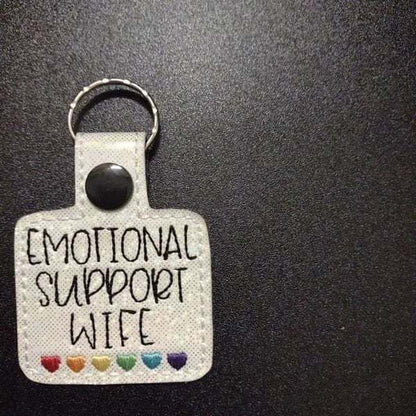 💖Emotional Support Coworker Keychain