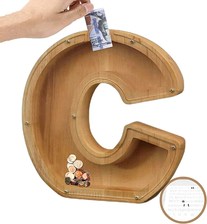 🎄Christmas gift Piggy Bank-Wood Gift For Kids