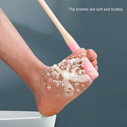 🎁49%OFF🔥(2PCS/ SET) Long Handled Silicone Toe Crevice Cleaning Brush & Exfoliating Brush