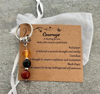 🌟Natural crystal keychain 🌟