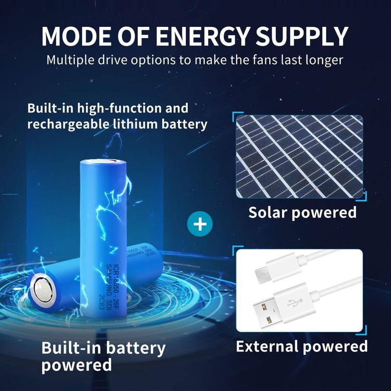 2025 New Solar Fan Outdoor Fishing Hat