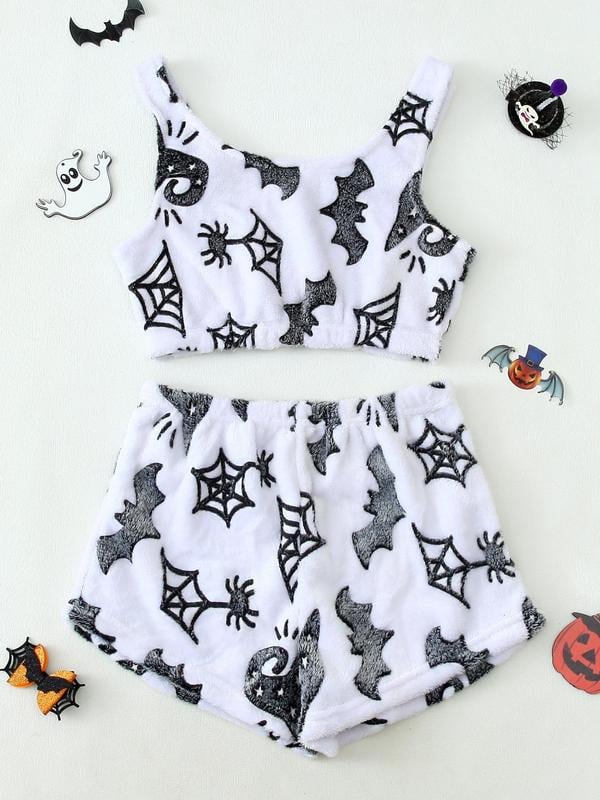 💥Halloween Pre - Sale 49% Off 🎃Halloween vest pajamas set👻