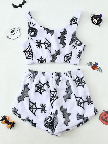 💥Halloween Pre - Sale 49% Off 🎃Halloween vest pajamas set👻