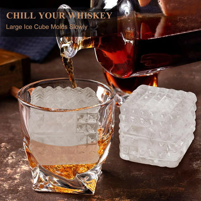 Silicone Whiskey Ice Cubes Mold