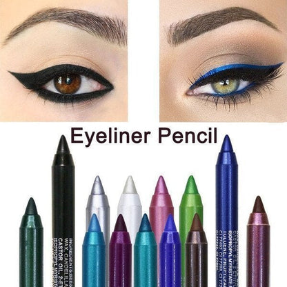 🔥🔥Long Lasting Waterproof Eyeliner Pencil Fashion Eye Makeup Cosmetics
