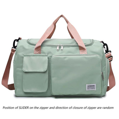 Premium Weekender – Spacious Travel & Gym Duffle with Shoe Storage