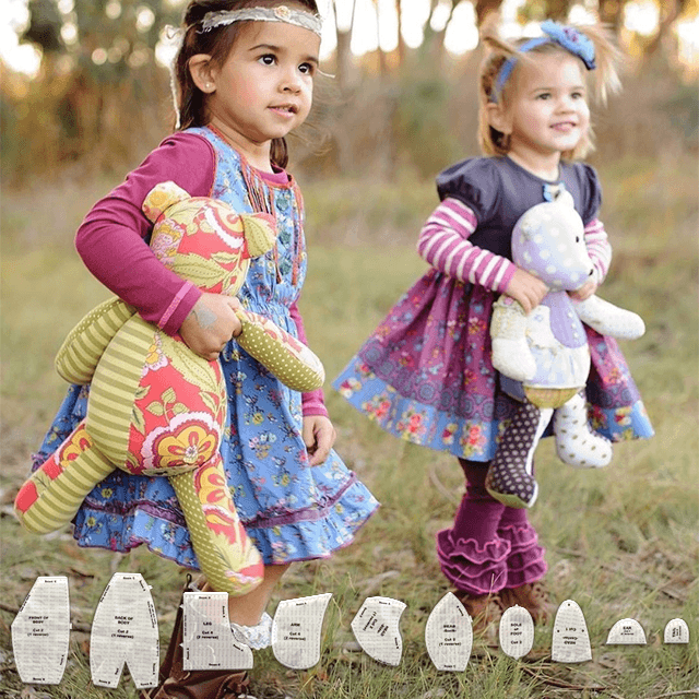 Memory Bear Template Ruler Set - With Instructions