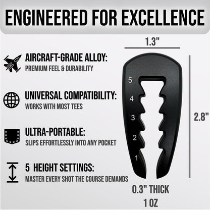 💥LAST DAY SALE 49% OFF💥-Adjustable Golf Tee Height Tool