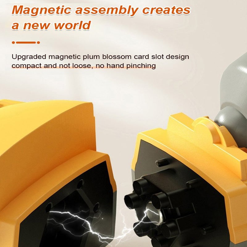 🎁Children's Day 40% OFF🔥Magnetic Transform Engineering Car Assembled Toys