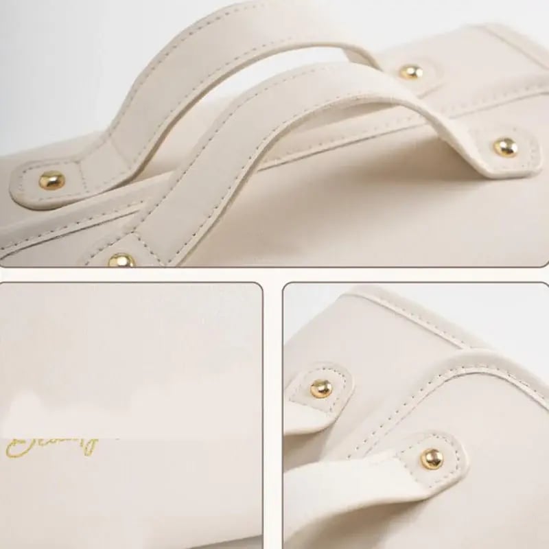 🔥Last Day Promotion - 49% OFF🎁Leather Waterproof Cosmetic Bag✨