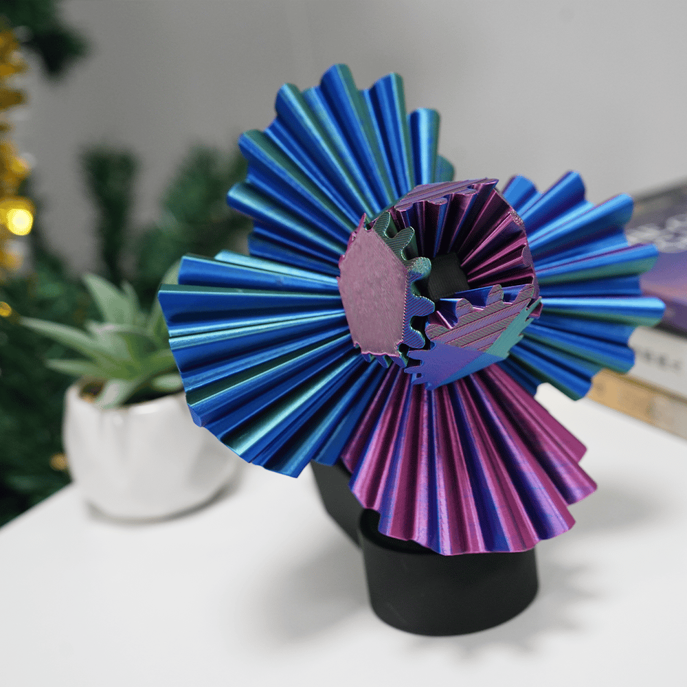 🔥3D Printed Electric Rotating Gear Ball