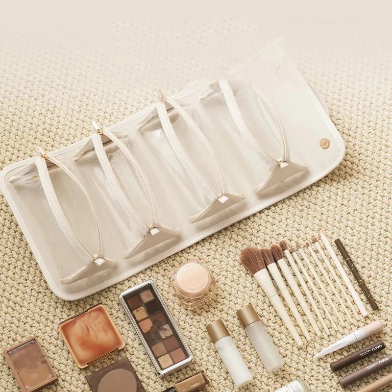 TODAY 49% OFF Leather Waterproof Cosmetic Bag1.51