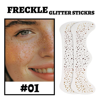 🏆Same style as Swifty🏆Gold Glitter Freckles Makeup Patches