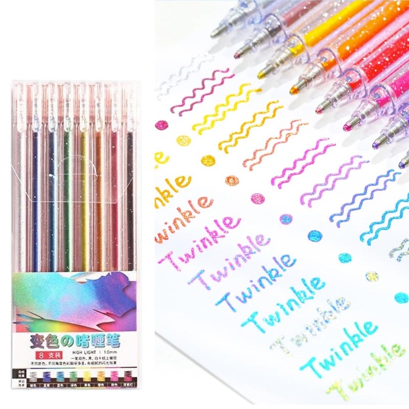 Glitter Gel Pen Set
