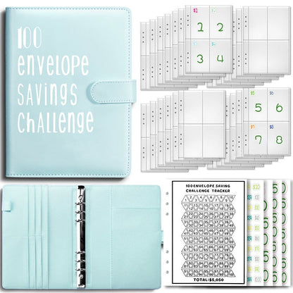 ✨Limited Time Discount✨- ✉️100 Envelope Challenge Binder | Easy And fun Way To Save Money