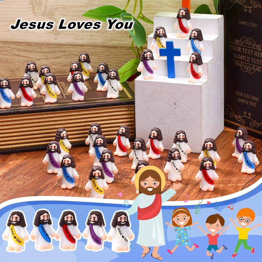 🌟2025 NEW YEAR ON SALE -💖 Mini Jesus Figures Original Design