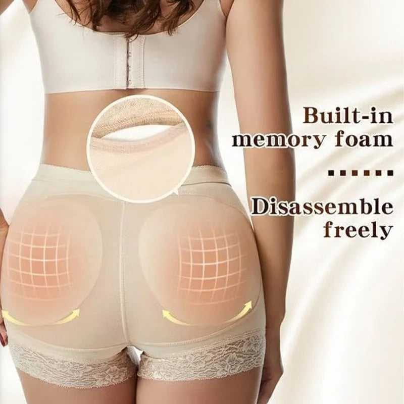 💖2025 Hot Sale💖 Women's Butt Lifting Padded Lace Underwear