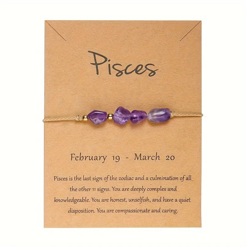 ✨Constellation Astrology Gemstone Bracelet