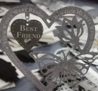 🎄Memorial Gift Butterfly Ornament Garden Plaque