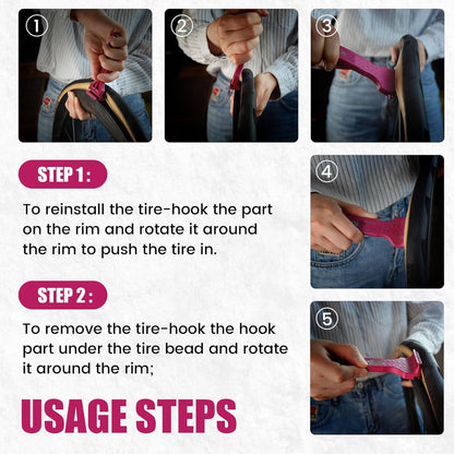 48% OFF 🚵2-in-1 Bicycle Tyre Lever Crowbar👨‍🔧