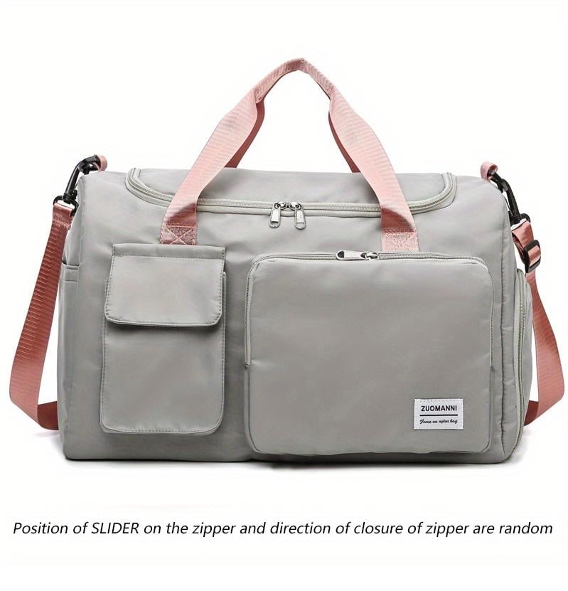 Premium Weekender – Spacious Travel & Gym Duffle with Shoe Storage