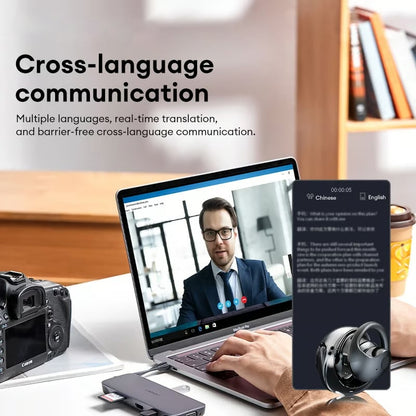 🔥FACTORY DIRECT SALE - 49% OFF⏰Wireless Bluetooth Translation Earbuds