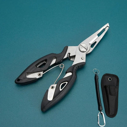 Multifunctional fishing pliers set（ Plier+Anti-drop cord+bag）
