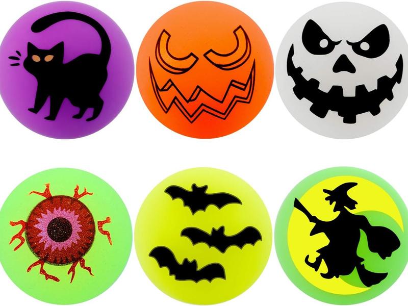 🔥72 Halloween Theme Designs Bouncing Balls
