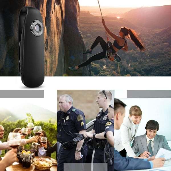 Mini Wireless Clip-on HD Body Camera
